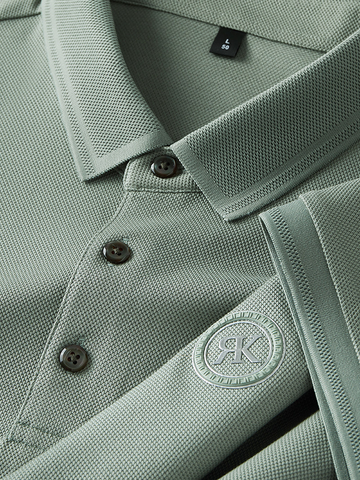 Iconic Emblem Luxury Polo T-Shirt