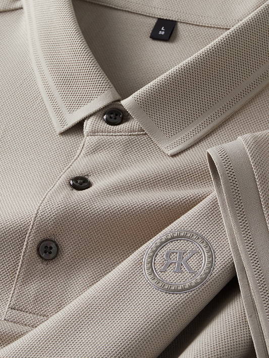 Iconic Emblem Luxury Polo T-Shirt